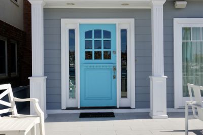 Bold Front Door Color